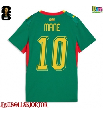 Senegal Sadio Mane #10 Bortatröja Dam VM 2026 Kortärmad
